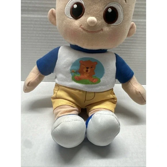 CoComelon Official Interactive JJ Doll with Sounds 12" Plush Kids Toy Soft - Picture 3 of 8